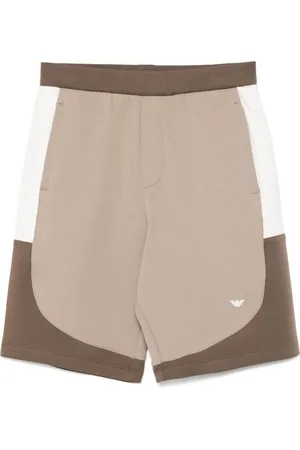 Emporio Armani Logo-embroidered shorts