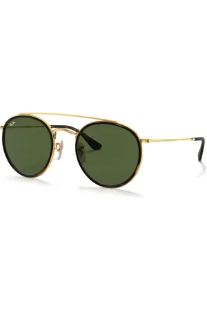 Ray-Ban Double-bridge round-frame sunglasses