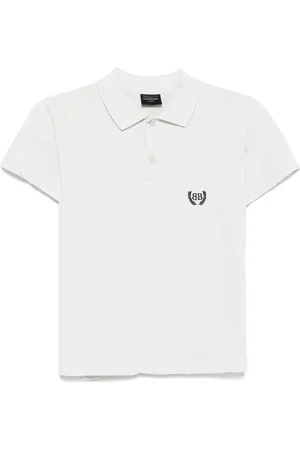 Balenciaga Logo-embroidered polo shirt