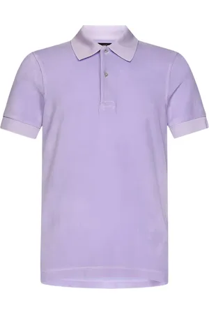 Tom Ford Short-sleeve terrycloth polo shirt