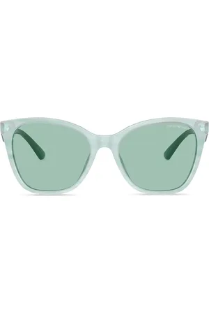 Emporio Armani Geometric-frame sunglasses