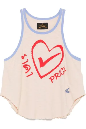 Vivienne Westwood 2018 heart-print tank top