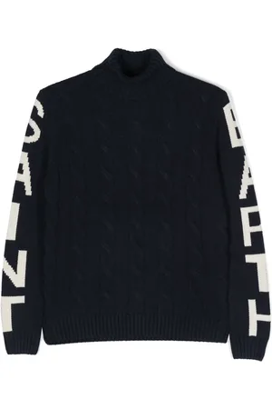 MC2 SAINT BARTH Logo-knit jumper
