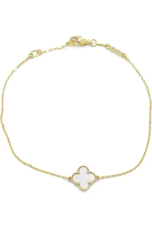 Van cleef 2010s pre-owned 18K yellow Sweet Alhambra bracelet