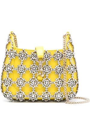 Gucci Mini Jackie Notte crystal shoulder bag