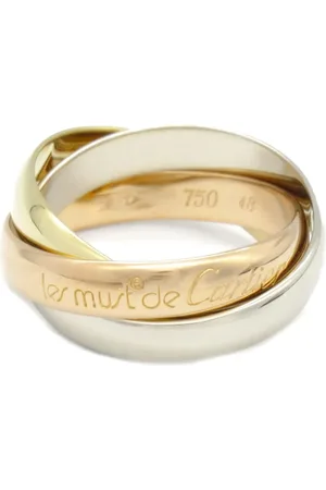 Cartier 2010s 18K Trinity ring