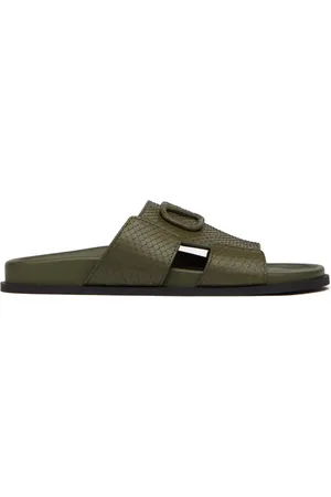 VALENTINO GARAVANI VLogo Signature leather slides