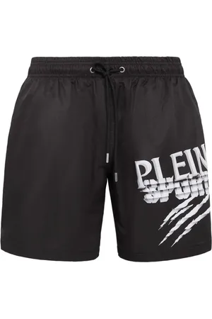 Philipp Plein Logo-print swim shorts