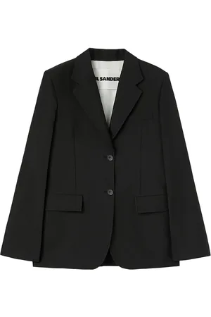 Jil Sander Single-breasted crepe blazer