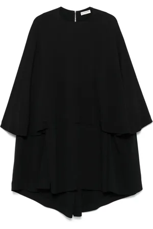 Balenciaga 2010s crepe midi dress