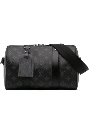 LOUIS VUITTON 2021-2025 Monogram Eclipse City Keepall crossbody bag
