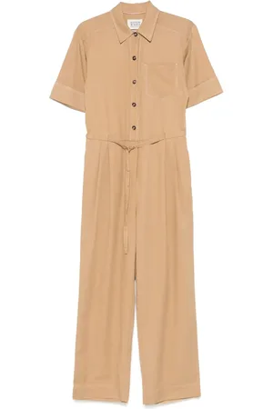 Scotch&Soda Gabardine-weave jumpsuit