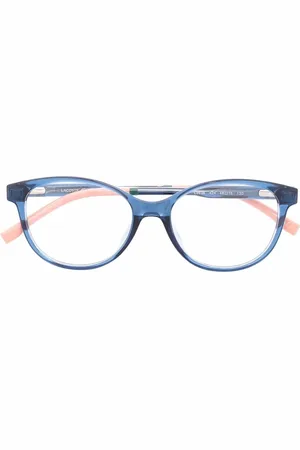 Lacoste Two-tone oval-frame glasses