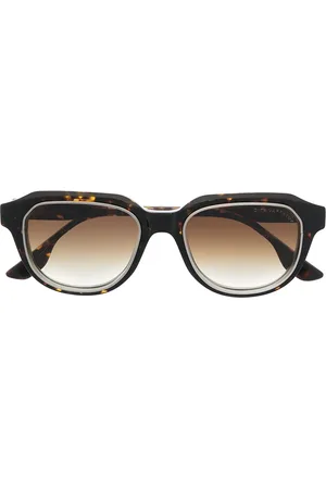 DITA EYEWEAR Gold-rimmed tortoiseshell frames