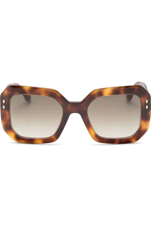 Isabel Marant Hexagonal logo details sunglasses