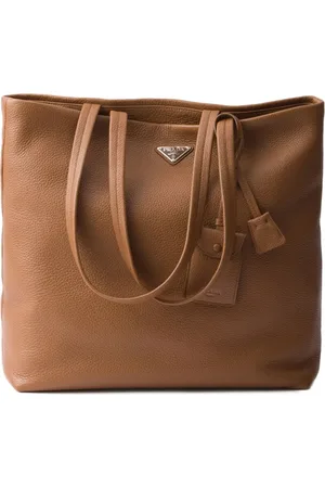 Prada Logo-plaque tote bag
