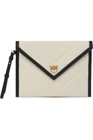 Pinko Canvas clutch bag