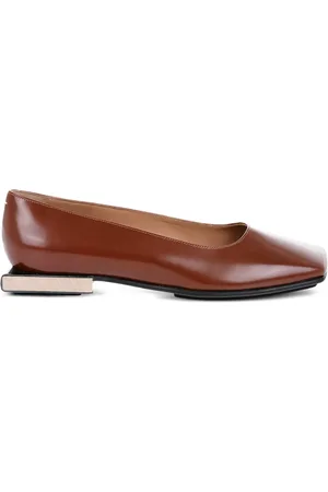 Maison Margiela Squared-toe ballerina shoes