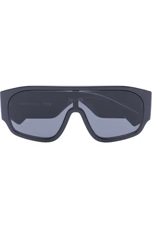 VERSACE 90s Logo-Injected Mask sunglasses