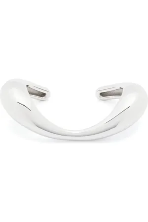 CHARLOTTE CHESNAIS Lips sterling- cuff bracelet