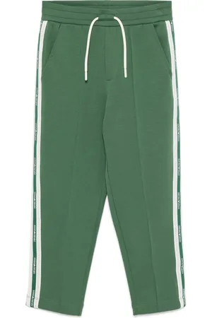 Emporio Armani Logo-trim trousers