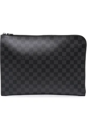 LOUIS VUITTON 2020 Damier Graphite Pochette Jour GM clutch bag