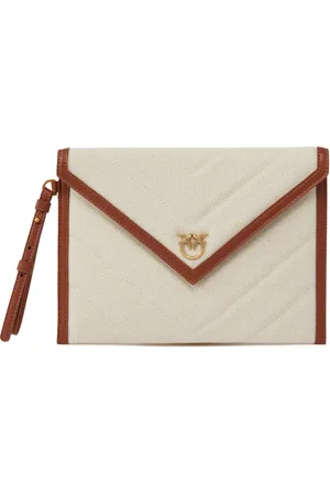 Pinko Canvas clutch bag