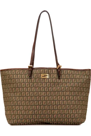 Fendi 2010-2024 Large Zucchino Canvas tote bag
