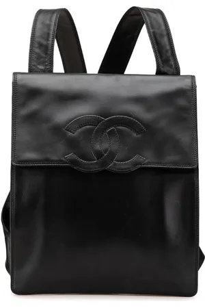 CHANEL 2000-2002 CC Lambskin backpack
