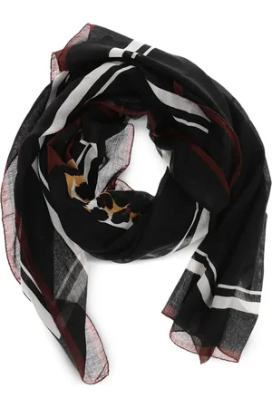 Saint Laurent Leopard-print scarf