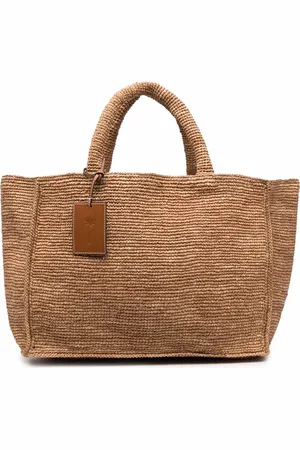 MANEBI Large Sunset logo-tag tote bag