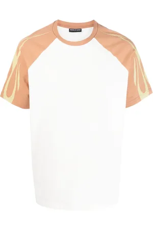 Vision Of Super Short raglan-sleeves cotton T-shirt