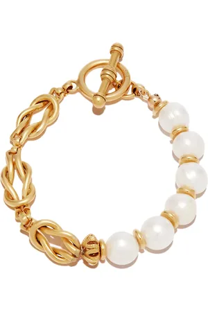 Brinker & Eliza Spencer chain & pearl bracelet