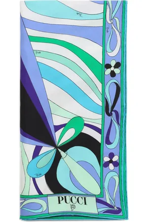 Puccini Printed silk scarf