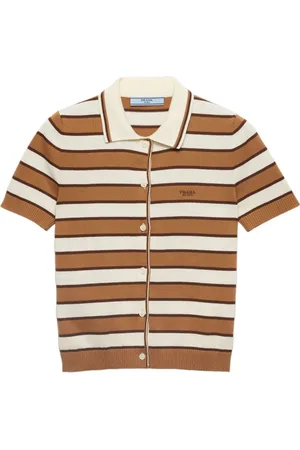 Prada Knitted polo top