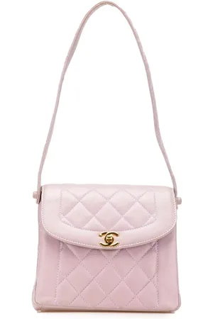 CHANEL 1996-1997 CC Quilted Lambskin Diana Flap shoulder bag