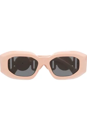 VERSACE Medusa-plaque detail sunglasses