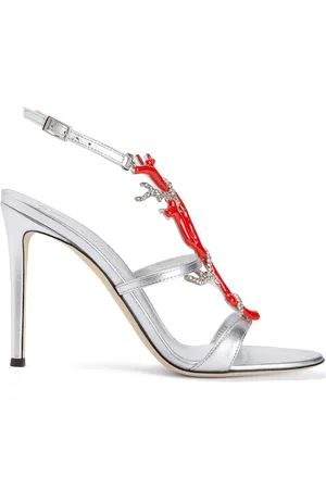 Giuseppe Zanotti Coralli leather stiletto sandals