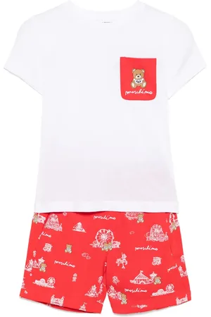 Moschino Graphic-print tracksuit set