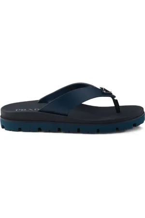 Prada Logo-embellished flip flops