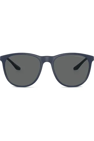 Emporio Armani Logo-plaque sunglasses