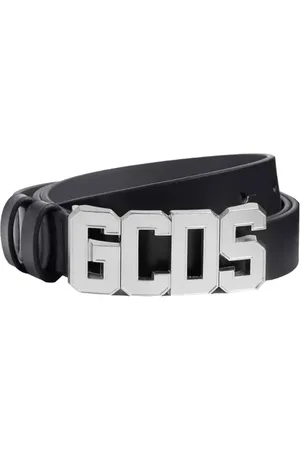GCDS Leather belt
