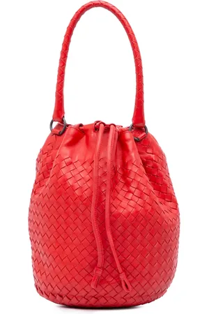 Bottega Veneta 2009 Nappa Intrecciato Drawstring bucket bag
