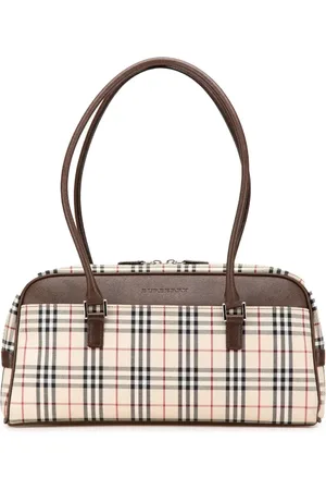 Burberry 2000-2017 House Check Canvas shoulder bag