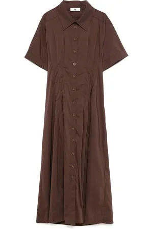 Twin-Set Cut-out midi dress