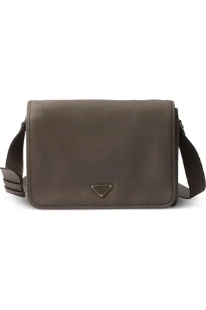 Prada Leather messenger bag