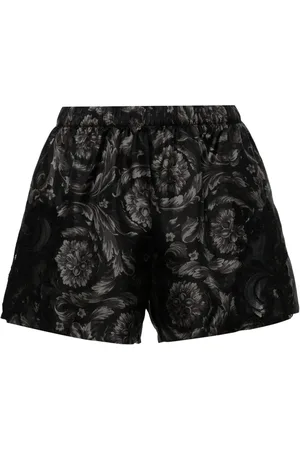 VERSACE Barocco-print silk pyjama shorts