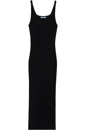 Prada Ribbed midi dress