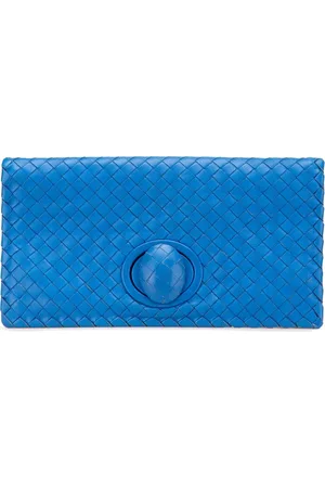 Bottega Veneta 2012-2024 Nappa Intrecciato Turn Lock clutch bag