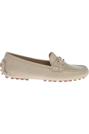 Salvatore Ferragamo Odilia textured slip-on loafers